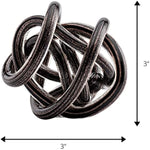 Handmade Glass Knot Room Decor Home Decor Accent For Decorative Books