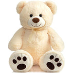 Giant Plush Teddy Bears with Footprints Big Bear