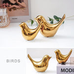 Modern Style Birds Decorative Ornaments for Living Room