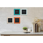 Modern photo frame with HD Real Glass, Family Friends Gift for Halloween and Christmas, Wall Mounted or Tabletop Display