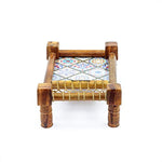 Traditional Decorative Asian Cot Tray For Snacks Drinks