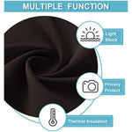 Self Stick Tie Up Shades Tricia Door Window - W 26 x L 69 inches