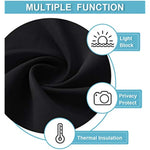 Self Stick Tie Up Shades Tricia Door Window - W 26 x L 69 inches