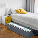 Thick Fabric Storage Bins with Clear Window and Reinforced Handles