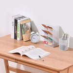 4 Pcs Desk Pencil Markers Cup Holder Storage Box Set