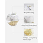 Magnetic Paper Clip Holder for Desk Organizer