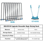 Stainless Stand for Reusable Storage Bags