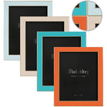 Modern photo frame with HD Real Glass, Family Friends Gift for Halloween and Christmas, Wall Mounted or Tabletop Display