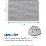 Heat Resistant Dish Drying Mats For Kitchen Counter
