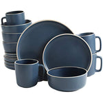 16 Piece Round Kitchen Dinnerware Sets Service For Four