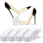 20 Pack Double Layer Stack Shoe Holder Space Saver