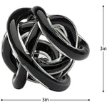 Handmade Glass Knot Room Decor Home Decor Accent For Decorative Books