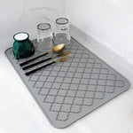 Heat Resistant Dish Drying Mats For Kitchen Counter