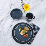 16 Piece Round Kitchen Dinnerware Sets Service For Four