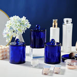 Dispenser Apothecary Jars Bathroom Set with Labels