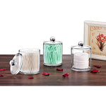 Dispenser Apothecary Jars Bathroom Set with Labels