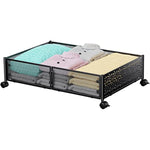 Under Bed Shoe Storage Organizer Drawer With Weels