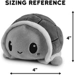 The Original Reversible Turtle Plushie Cute Sensory Fidget Stuffed Animals That Show Your Mood
