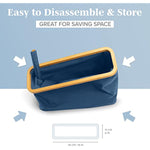 Bamboo Toilet Paper Holder Basket for Bathroom