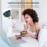 36 Piece Unbreakable Dinnerware Sets Reusable Wheat Straw Plates And Bowls Sets