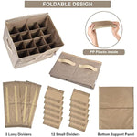 Shoe Organizer Closet Storage Solution with Clear Cover