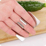 Stainless Steel Finger Guard For Slicing Cutting Protector To Avoid Accidents When Chopping