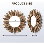 Aesthetic Wall Decor Mirror for Bedroom & Living Room