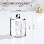 Dispenser Apothecary Jars Bathroom Set with Labels