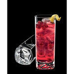 On The Rocks 15 Oz Beverage Drinking Glasses Set Of 4