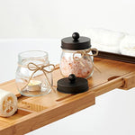 Mason Jar Decor Bathroom Vanity Storage Organizer Canister