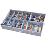 Underbed Storage Solution Fits for Men's and Women's Shoes