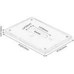 Minimalist Picture Frame Acrylic Glass Photo Frame with Magnetic Desktop Display Horizontally or Vertically