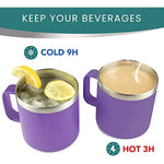 14oz Purple Mug Tumbler for Boss Women