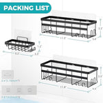 No Drilling Rustproof Shower Organizer for Bathroom