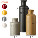 Modern Decorative Vases for Shelf Decor,Fireplaces Decor & Living Room - Set Of 3