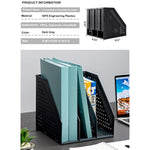 High Impact Polystyrene Collapsible Magazine File Holder