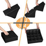 Fabric Foldable Dresser Closet Organizers