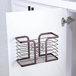 Bathroom Hair Styling Tools Organizer Basket for Hair Dryer, Flat Iron, Curling Wand