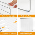 Expandable Foil And Plastic Wrap Organizer