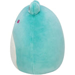 12 Inch Teal Frog With Mint Green Belly Plush