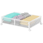 Under Bed Shoe Storage Organizer Drawer With Weels