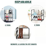 Closet Sturdy Storage Metal Organizer