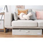 Under Bed Storage Containers with Zippers for Cloths & Blankets