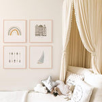 16x16 inch Tempered Glass Square Picture Frame Wall Hook Included