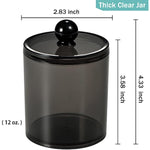 Dispenser Apothecary Jars Bathroom Set with Labels