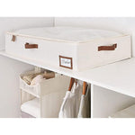 Under Bed Storage Containers with Zippers for Cloths & Blankets