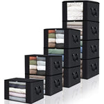 Organization and Storage Bags with Lids and Handle