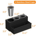 Acrylic Hair Dryer and Styling Holder for Bathroom Countertop