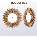 Aesthetic Wall Decor Mirror for Bedroom & Living Room