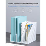 High Impact Polystyrene Collapsible Magazine File Holder